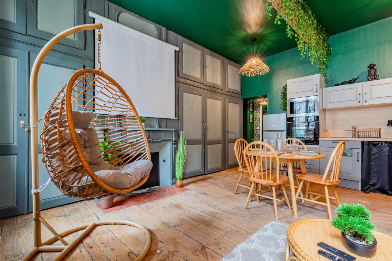 Appartement Jungle - Libourne Centre - 4 Pers - Sauna - Netflix エクステリア 写真