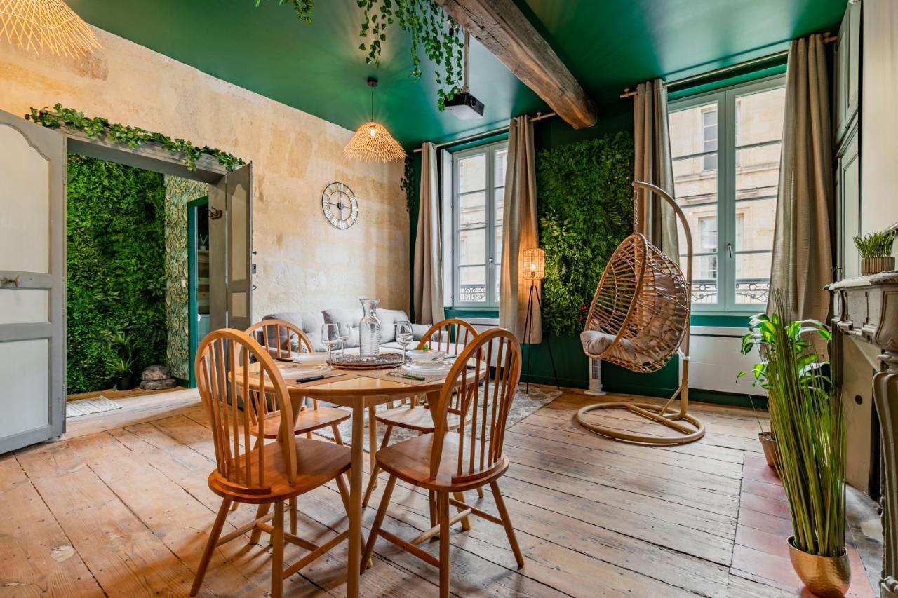 Appartement Jungle - Libourne Centre - 4 Pers - Sauna - Netflix エクステリア 写真