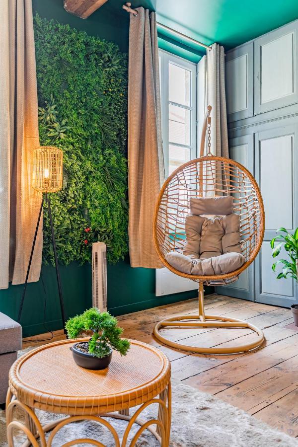 Appartement Jungle - Libourne Centre - 4 Pers - Sauna - Netflix エクステリア 写真